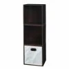 Wholesale 💯 Regency Niche Cubo Three Cube Storage Unit With One Foldable Fabric Storage Bin 👍
