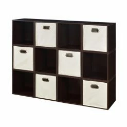 Top 10 🎉 Regency Niche Cubo Twelve Cube Storage Unit With Six Foldable Fabric Storage Bins 👍