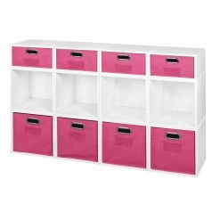 Cheap ⌛ Regency Niche Cubo Modular Storage Shelf With Optional 8 Full And 4 Half Sized Folding Storage Bins 🧨