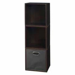 Promo π₯ Modular Niche Cubo Storage Set - 3 Cubes And 1 Canvas Bin π