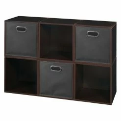 Coupon π― Modular Niche Cubo Storage Set - 6 Cubes And 3 Canvas Bins π§¨