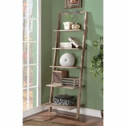 Promo 😉 Riverside Furniture Leaning & Ladder Riverside Lean Living Leaning Bookcase 💯