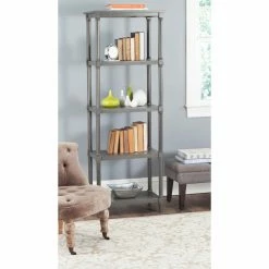 Best Sale π Standard Safavieh Odessa 5 Tier Bookcase With Spindle Style Frame π―