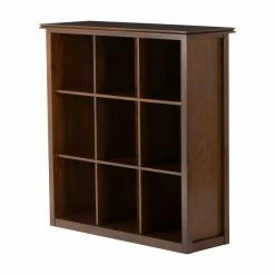 Cheap 🎉 Brooklyn & Max Brooklyn + Max Holden Contemporary 9 Cube Organizer - Auburn Brown 🔔