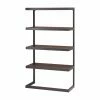Top 10 🥰 Decorative HN Home Wesley Modern Farmhouse Acacia Bookcase - Natural Aged Brown 👍