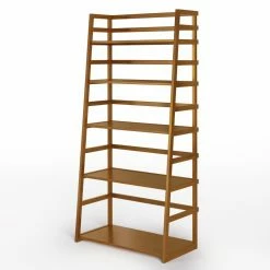 Cheap ❤️ Brooklyn & Max Leaning & Ladder Brooklyn & Max Brunswick Contemporary Ladder Bookcase ❤️