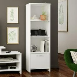 New π€© Standard South Shore Step One 3 Shelf Bookcase With Door π