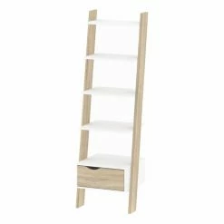 Cheapest 🧨 Leaning & Ladder Tvilum Delta 1 Drawer Bookcase ❤️