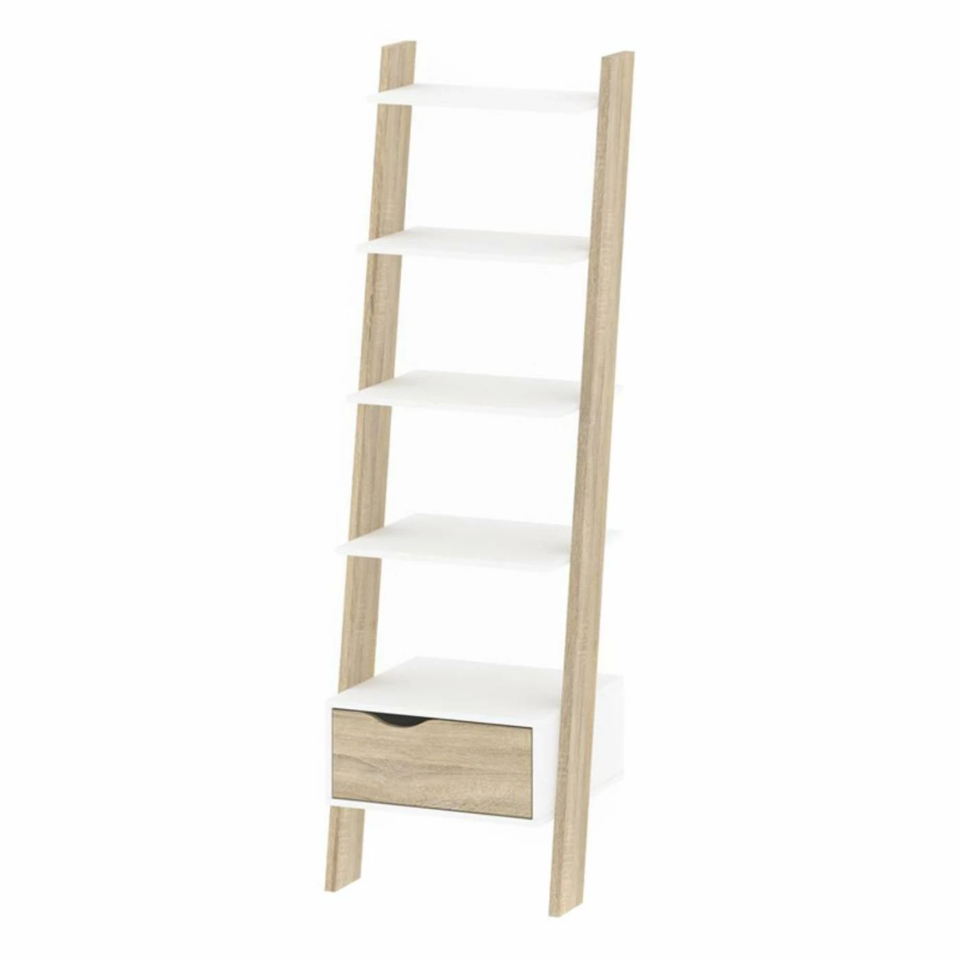 Cheapest 𧨠Leaning & Ladder Tvilum Delta 1 Drawer Bookcase β€οΈ