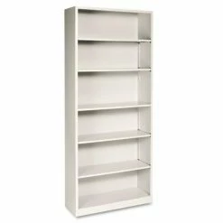 New 🌟 Standard HON 6-Shelf Steel Bookcase - 81-Inch 🎉