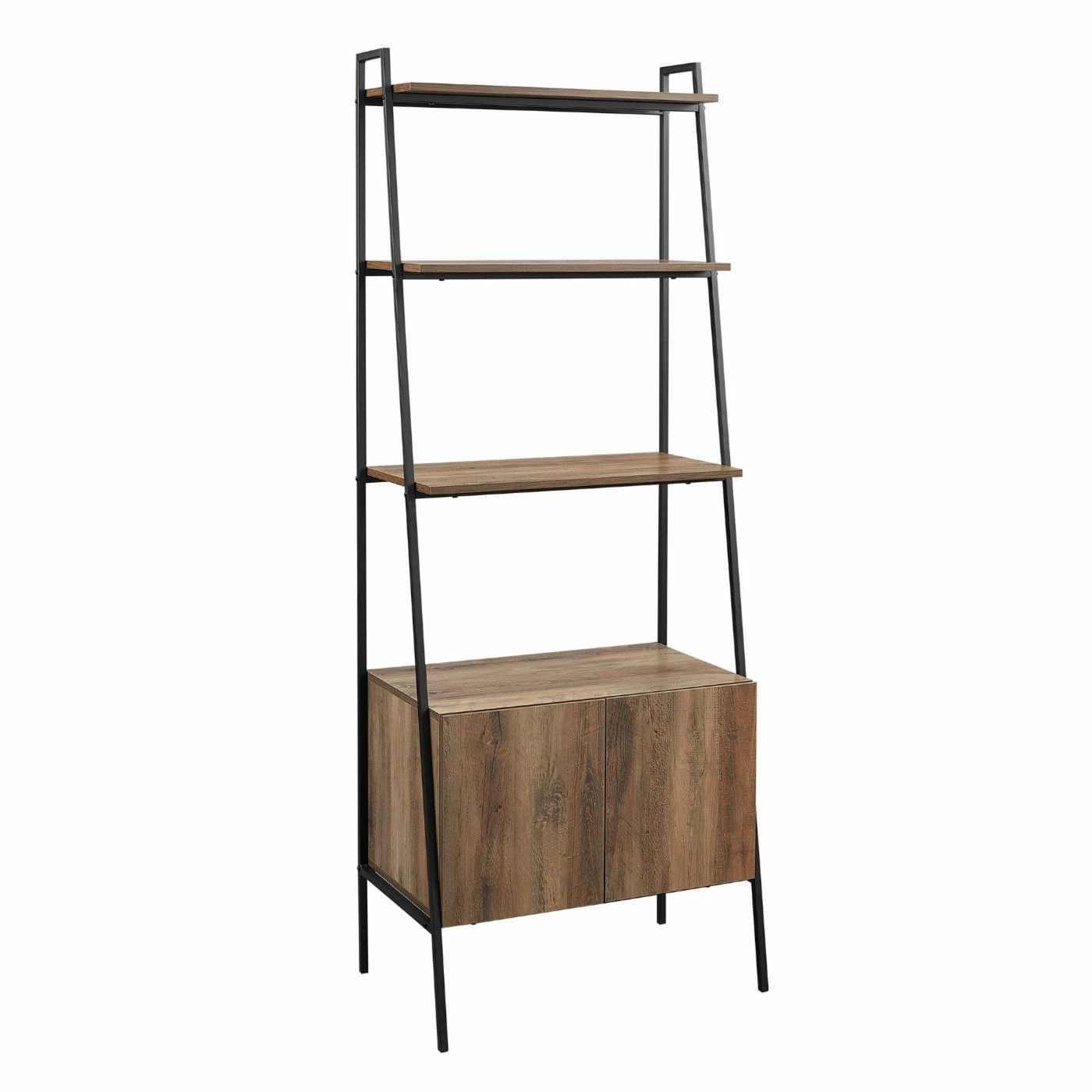 Discount π Leaning & Ladder Manor Park Industrial 72 In. Ladder Bookcase β
