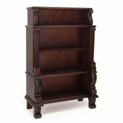 Flash Sale 🔥 Decorative Wayborn Clawfoot Bookcase - 54 Inch ⌛