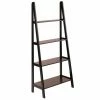 Best Pirce ❤️ Leaning & Ladder Winsome 4-Tier A-Frame Wood Etagere Bookcase 🔔
