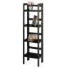 Flash Sale 🔥 Winsome Standard 4 Shelf Folding Bookcase - Black 🥰