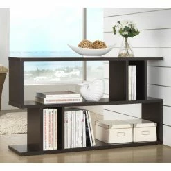 Best Sale 🤩 Decorative Baxton Studio Goodwin 2 Level Bookshelf 😉