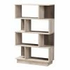Discount ❤️ Cube Baxton Studio Teagan Contemporary Bookcase - Oak 🧨