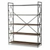 Best Sale ✔️ Baxton Studio Mirna Decorative Bookcase - Black/Natural Oak 💯