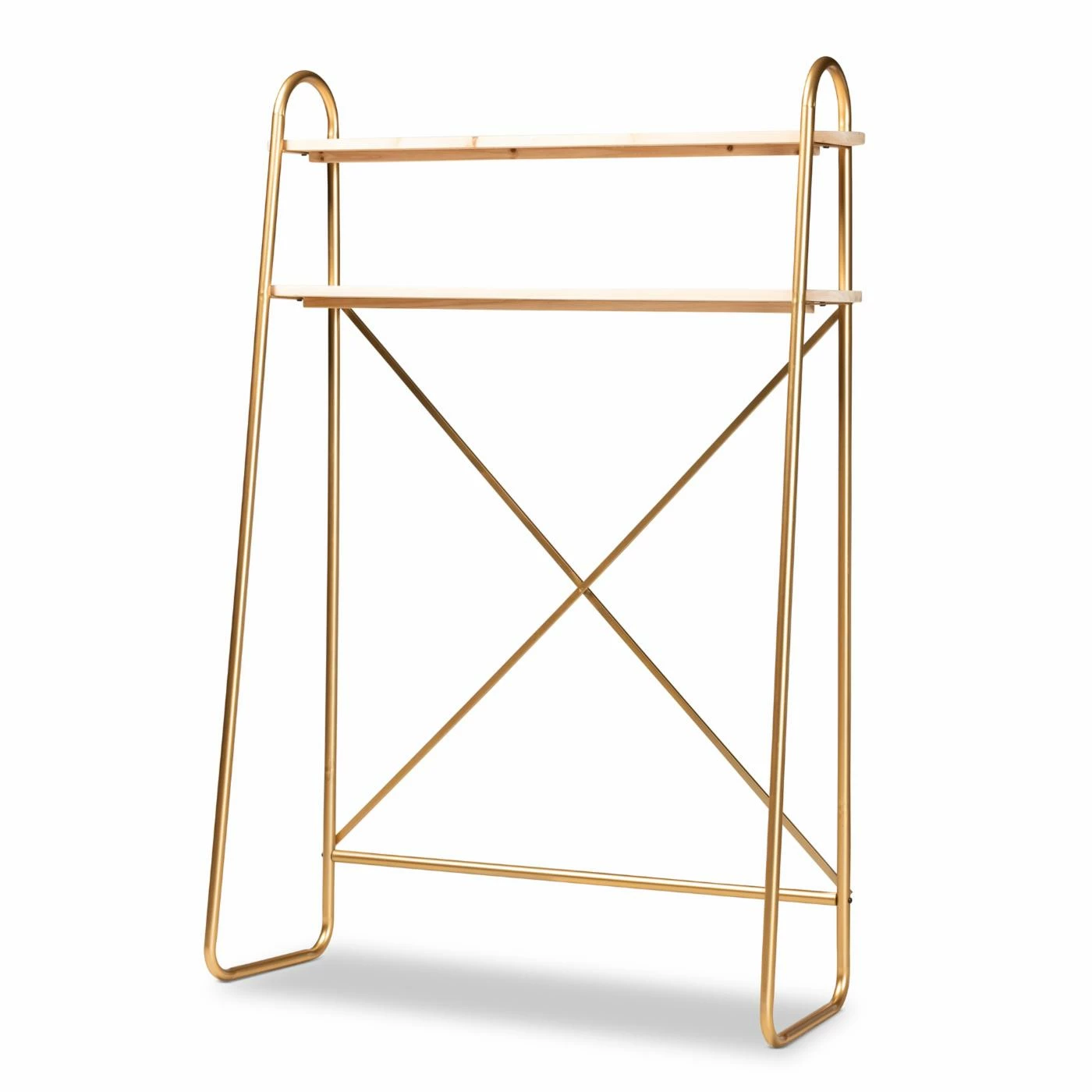 New π Decorative Baxton Studio Merida 2-Tier Over Bed Storage Bookshelf π