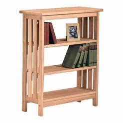 Promo 🤩 Decorative International Concepts 3-Shelf Mission Bookcase 🤩