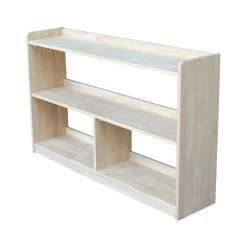 Buy 👏 Standard International Concepts Abby 30 In. H Divided Bookcase 😀