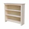 Deals 🔔 Standard International Concepts Shaker 36 In. H X 38 In. W Bookcase - Unfinished 😉