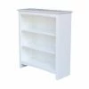 Hot Sale 🤩 Standard International Concepts Shaker 36 In. H X 32 In. W Bookcase - White 😉