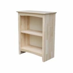 Coupon 🥰 Standard International Concepts Shaker 30 In. H X 24 In. W Bookcase - Unfinished 🥰