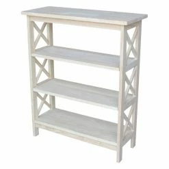 Budget ✔️ Decorative International Concepts X-Sided Shelf Unit - 3 Tier 🔔