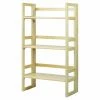 Best Pirce 🔥 Yu Shan Standard 3 Tier Folding Student Bookcase - Natural 🤩