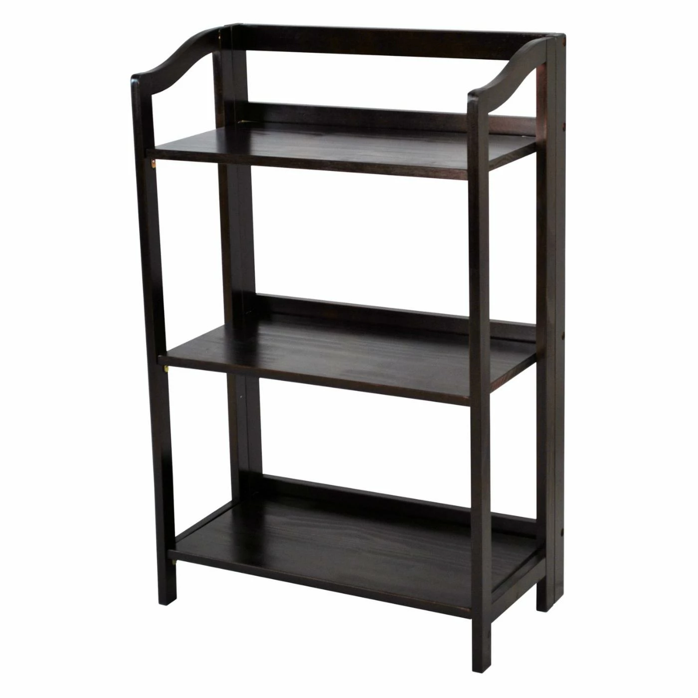 Outlet β Casual Home Decorative Stratford 3-Shelf Folding Bookcase - Espresso π€©