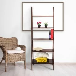 Best reviews of π Leaning & Ladder Casual Home 5-Shelf Ladder Bookcase π€©