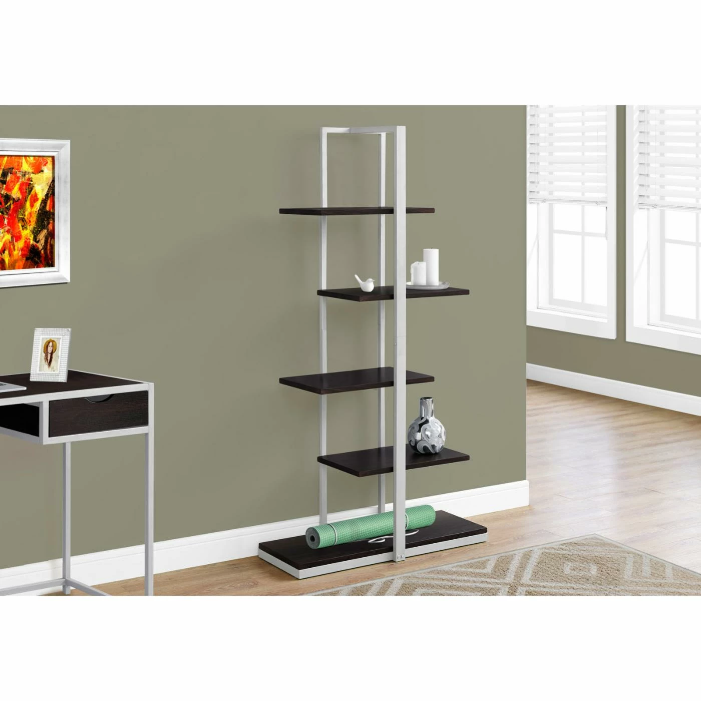 Best deal β€οΈ Leaning & Ladder Monarch Specialties 32 In. Decorative Metal Backless Bookcase π― - Image 5