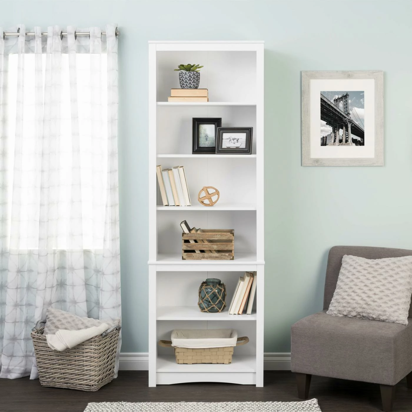 Outlet β Standard Prepac Tall Bookcase π - Image 5