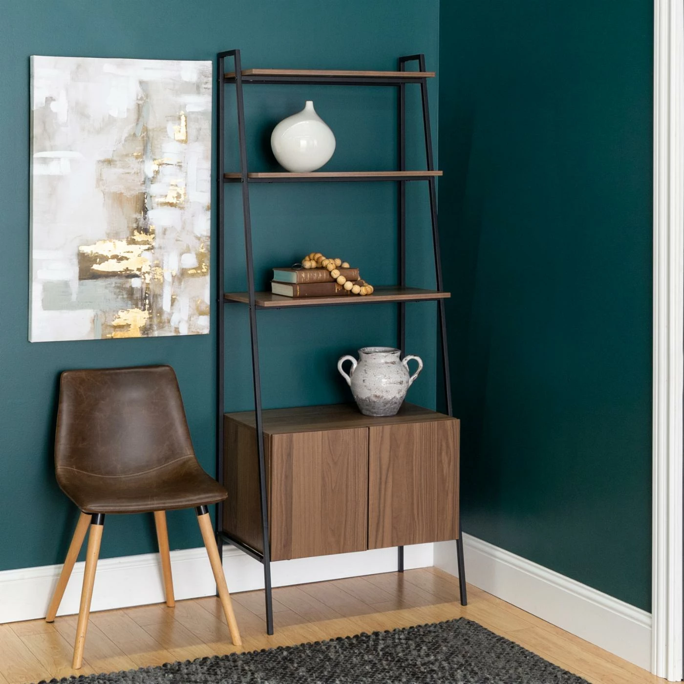 Cheap π Leaning & Ladder Manor Park Urban Industrial Ladder Storage Bookcase π€© - Image 5